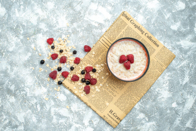 Overnight Oats and Yogurt