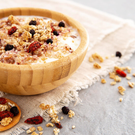 Overnight Oats with Flaxseed