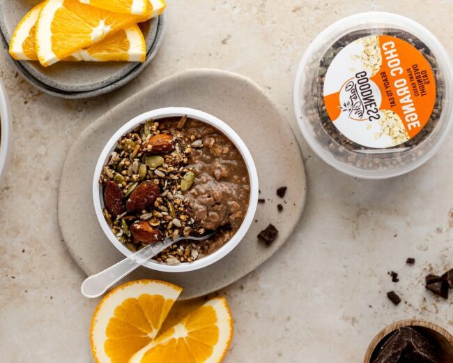 Overnight Oats with Protein Powder