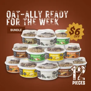 Oat-ally Ready for the Week (12 units overnight oats)