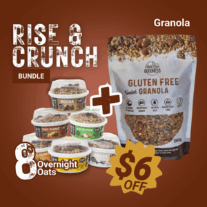 Rise and Crunch Bundle (8 units + 1 granola)